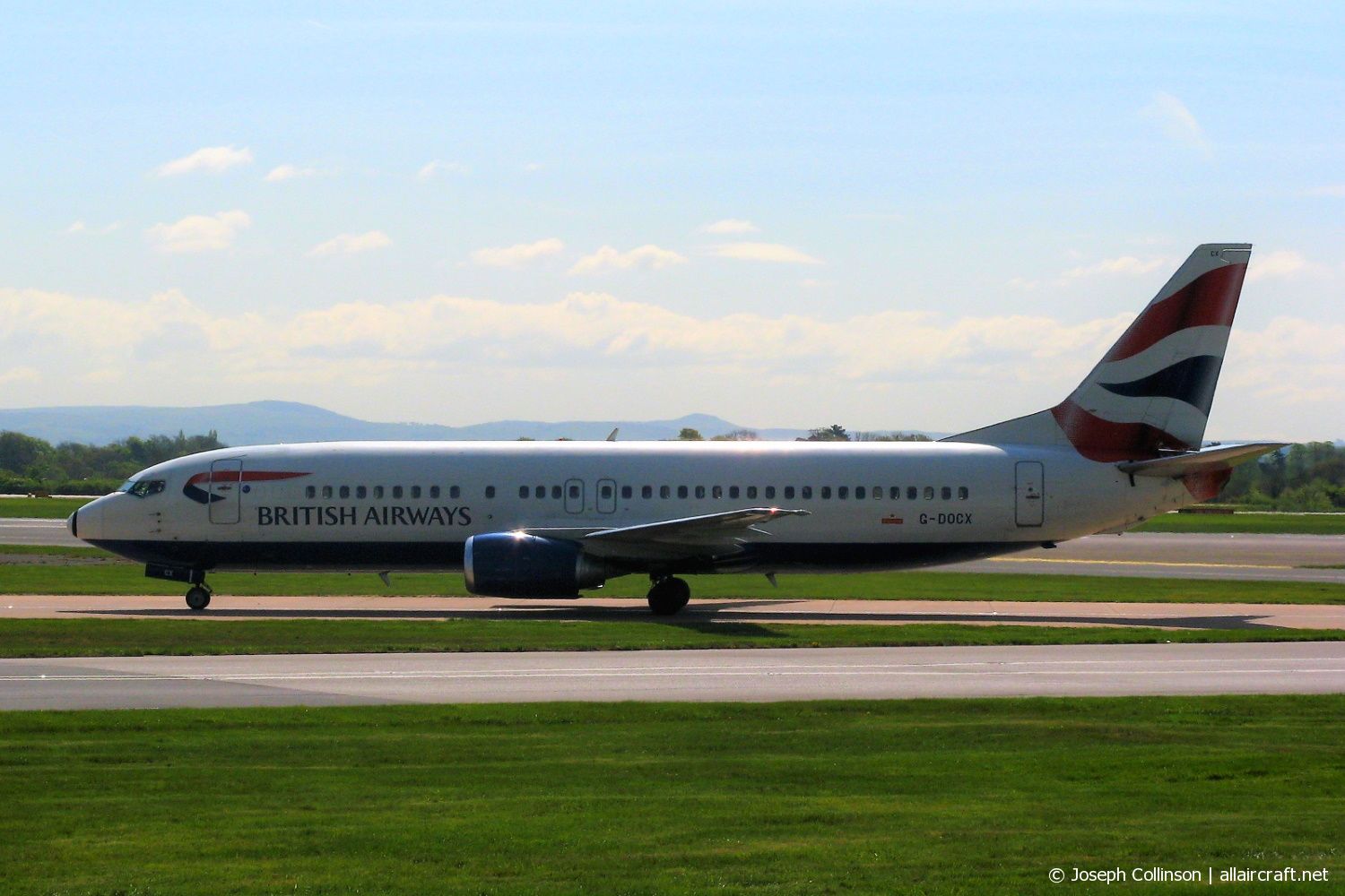 G-DOCX (cn 25857) Boeing 737-436