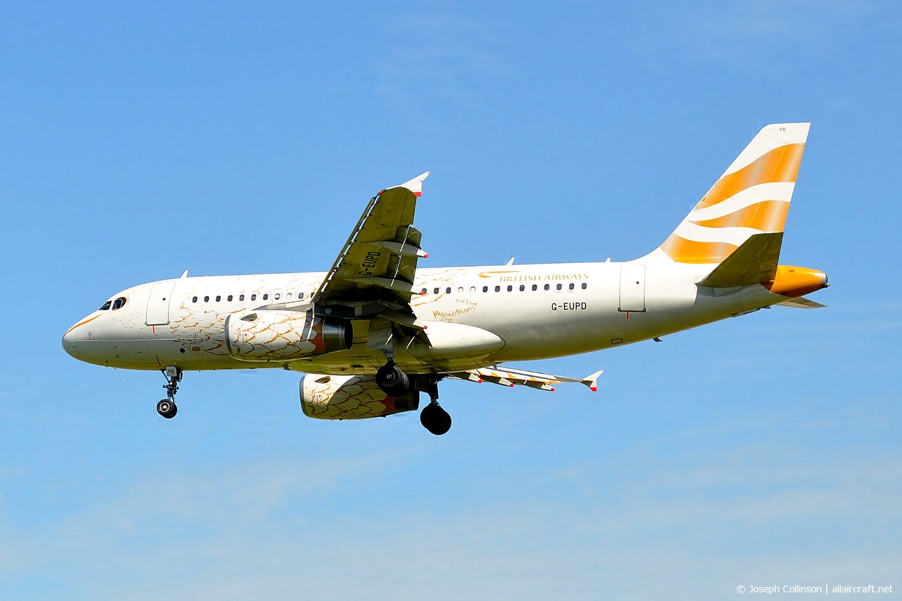 G-EUPD · Airbus A319-131 · (LHR / EGLL)