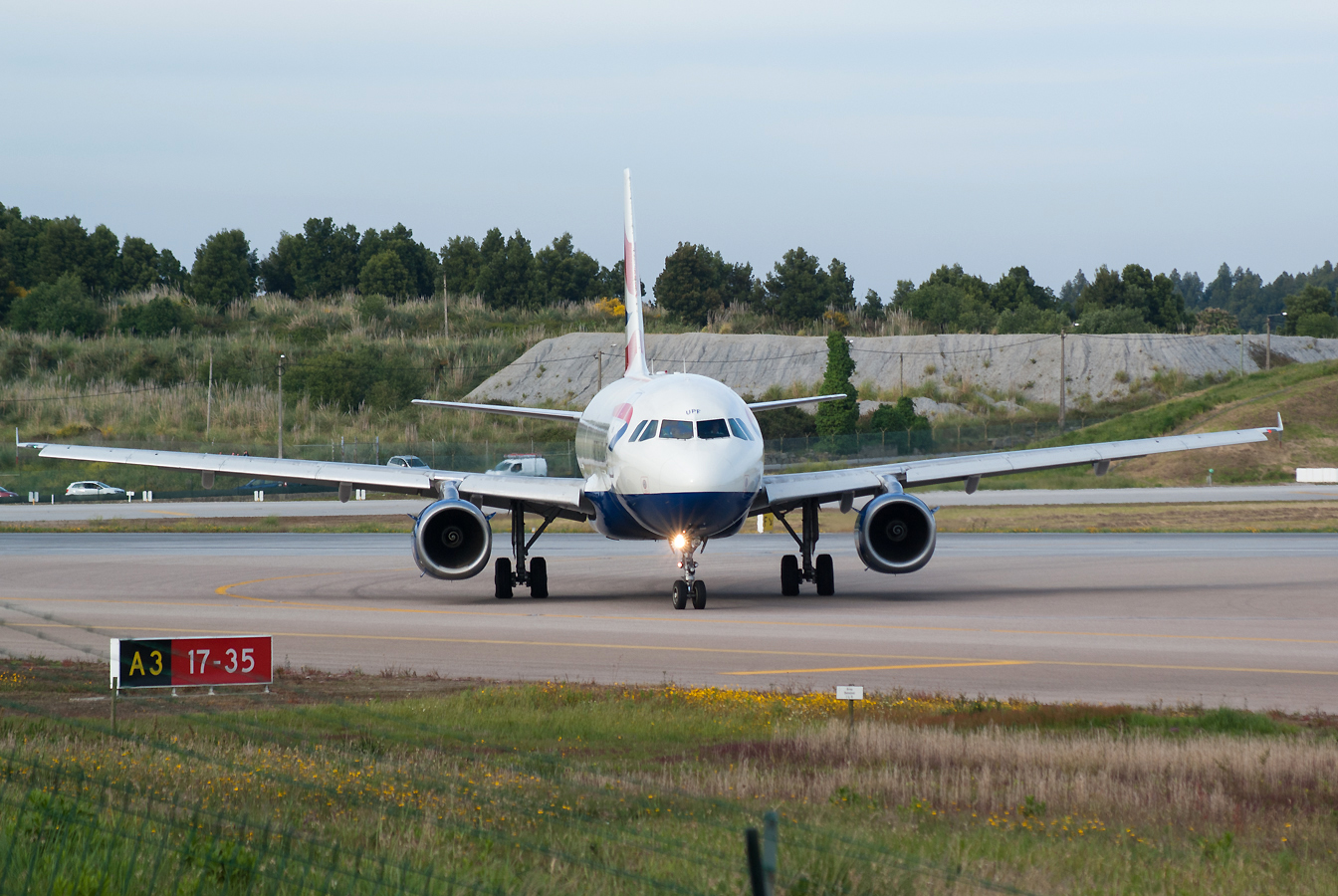 G-EUPF · Airbus A319-131 · (OPO / LPPR)