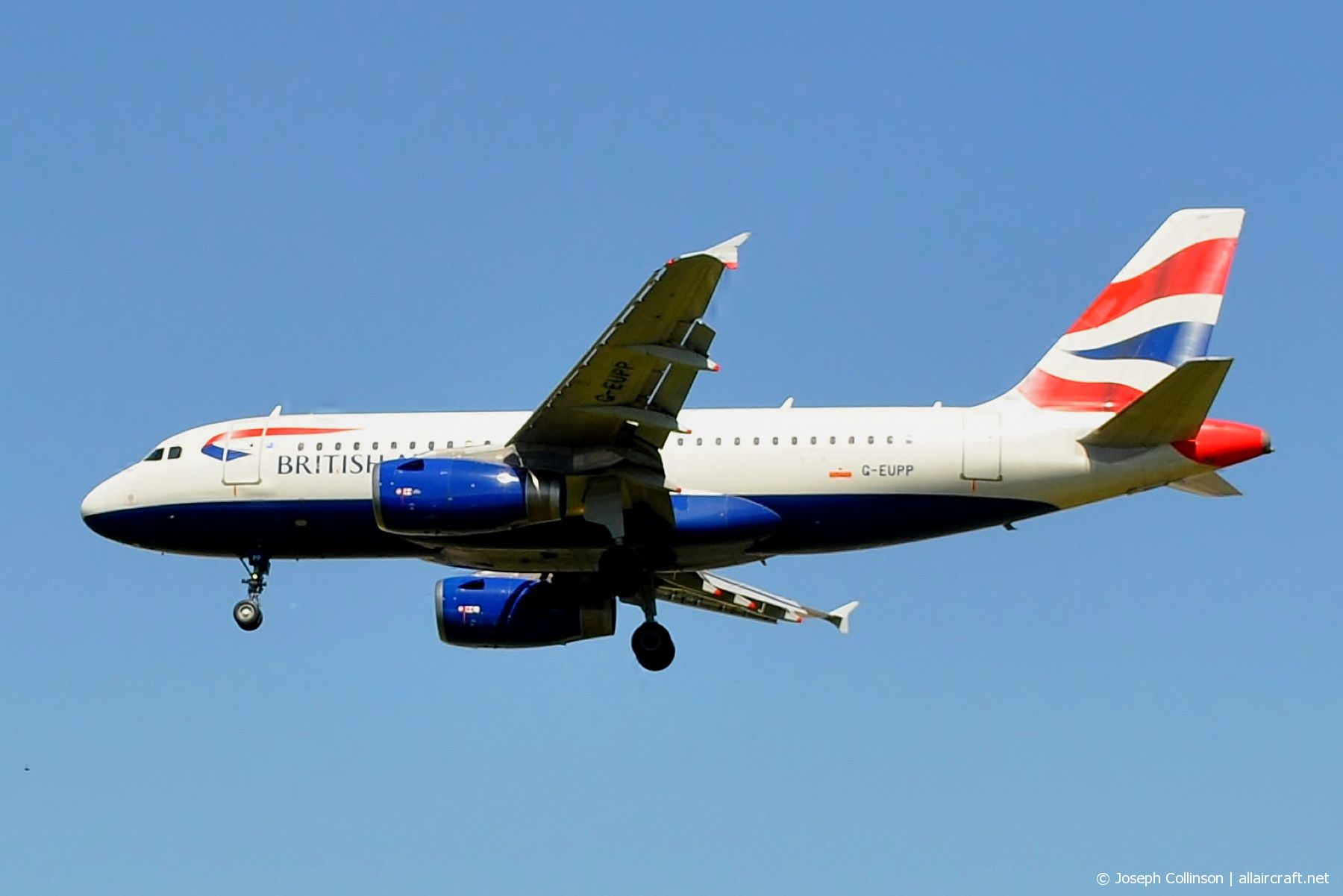 G-EUPP (1295) 2000 Airbus A319-131