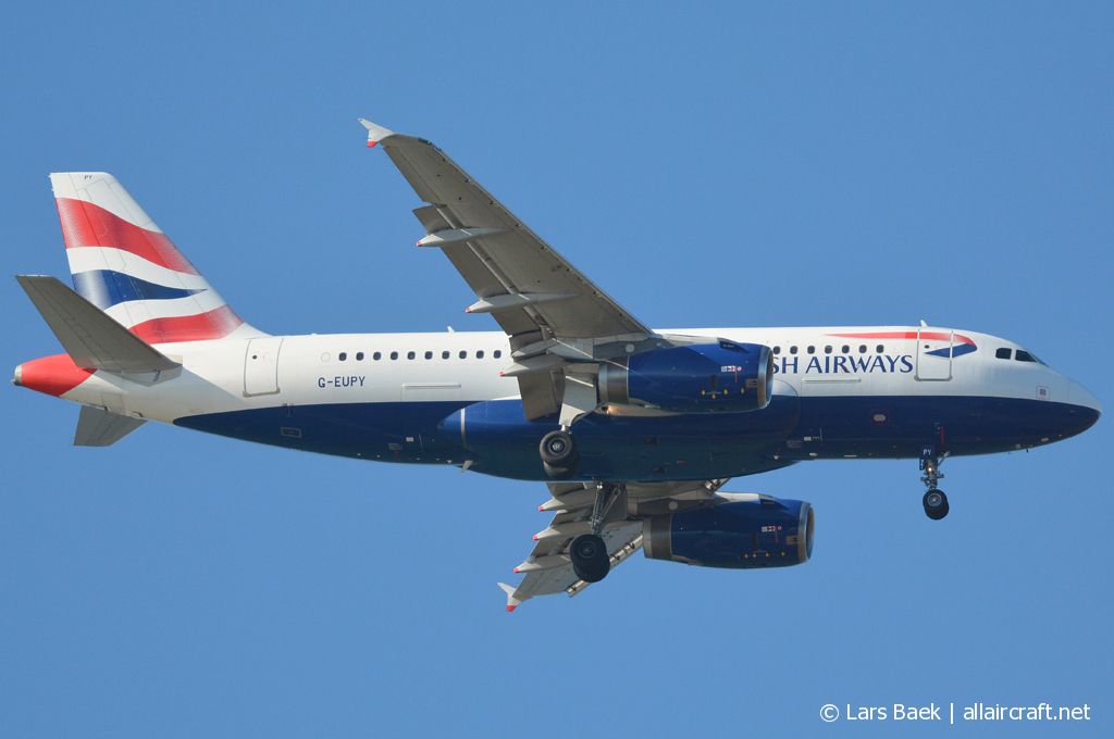 G-EUPY (1486) 2001 Airbus A319-131
