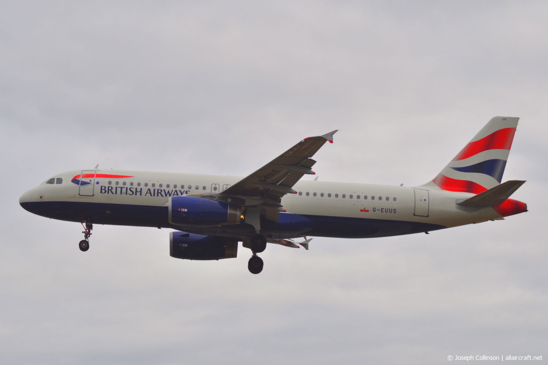 G-EUUS · Airbus A320-232 · (LHR / EGLL)