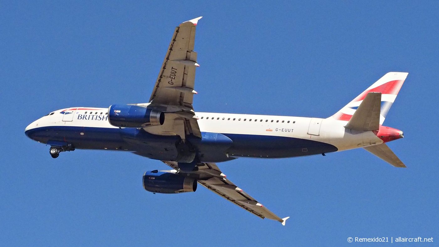 G-EUUT (cn 3314) Airbus A320-232