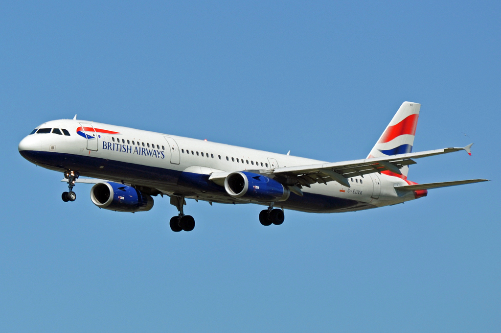 G-EUXK (cn 3235) Airbus A321-231