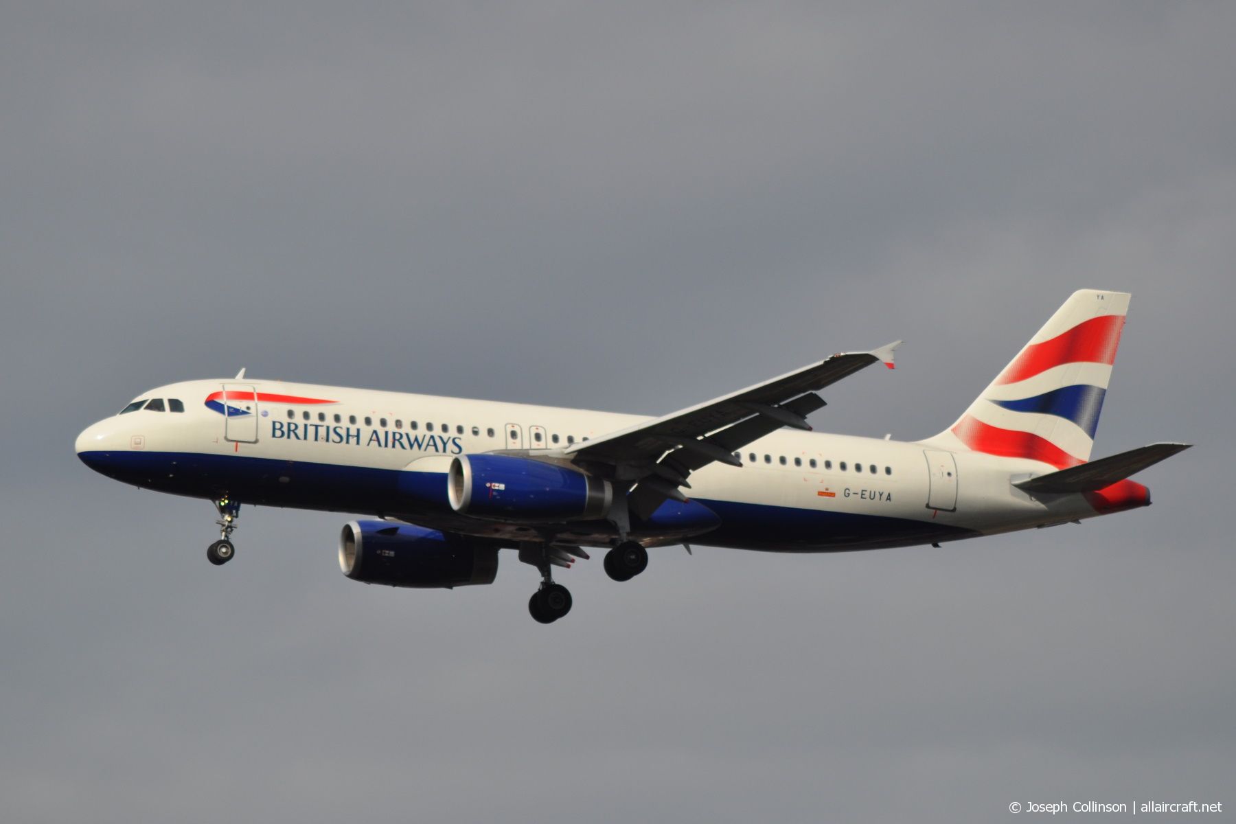 G-EUYA (3697) 2008 Airbus A320-232