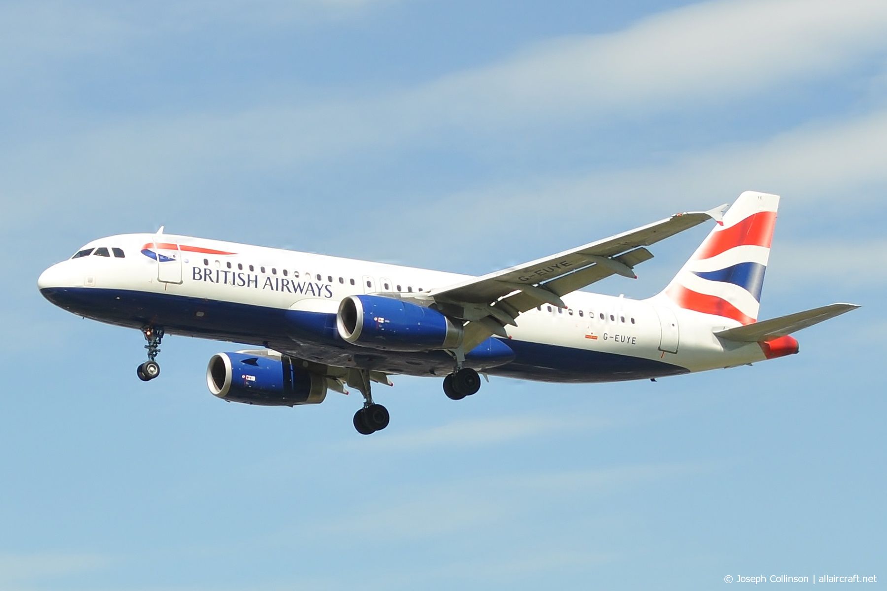 G-EUYE (3912) 2009 Airbus A320-232