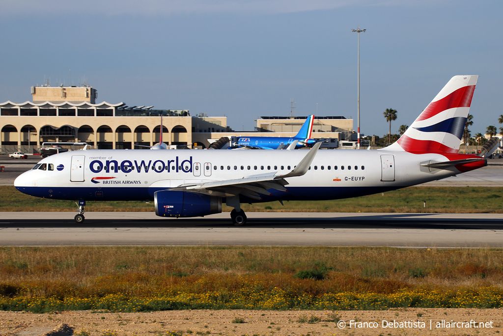 G-EUYP (5784) 2013 Airbus A320-232(WL)