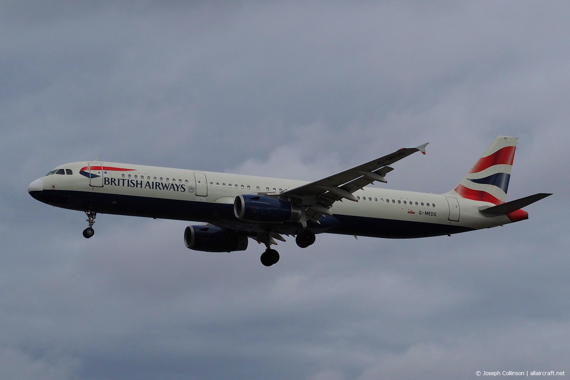 G-MEDG (cn 1711) Airbus A321-231