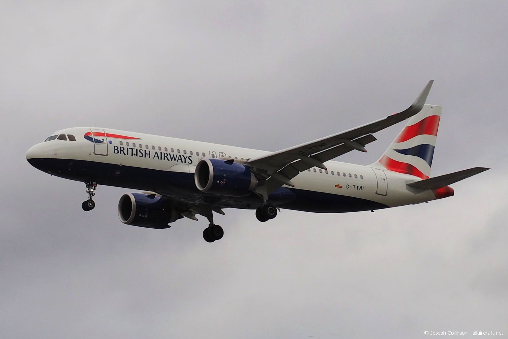 G-TTNI (8767) 2019 Airbus A320-251N