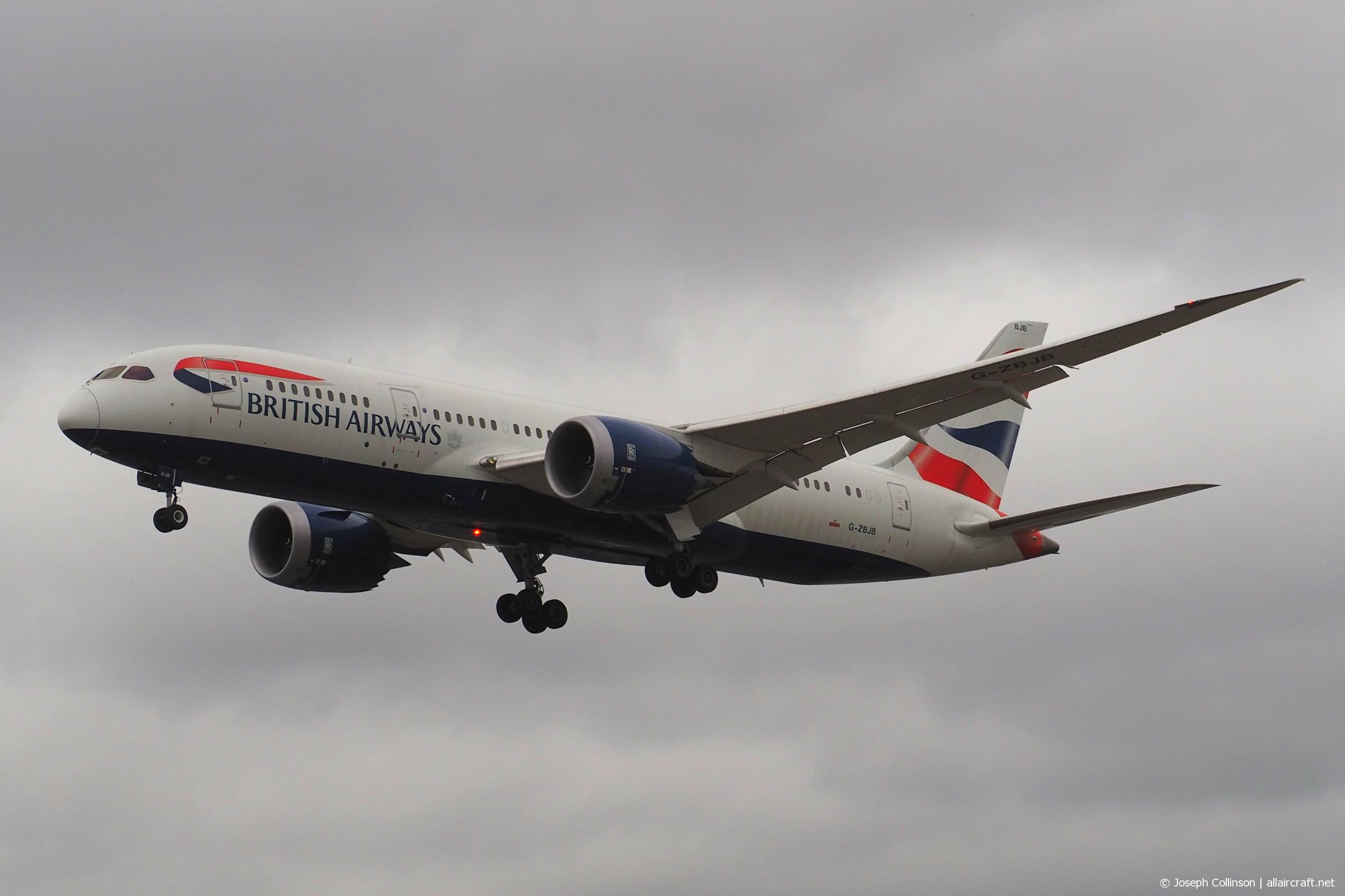 G-ZBJB (cn 38610) Boeing 787-8