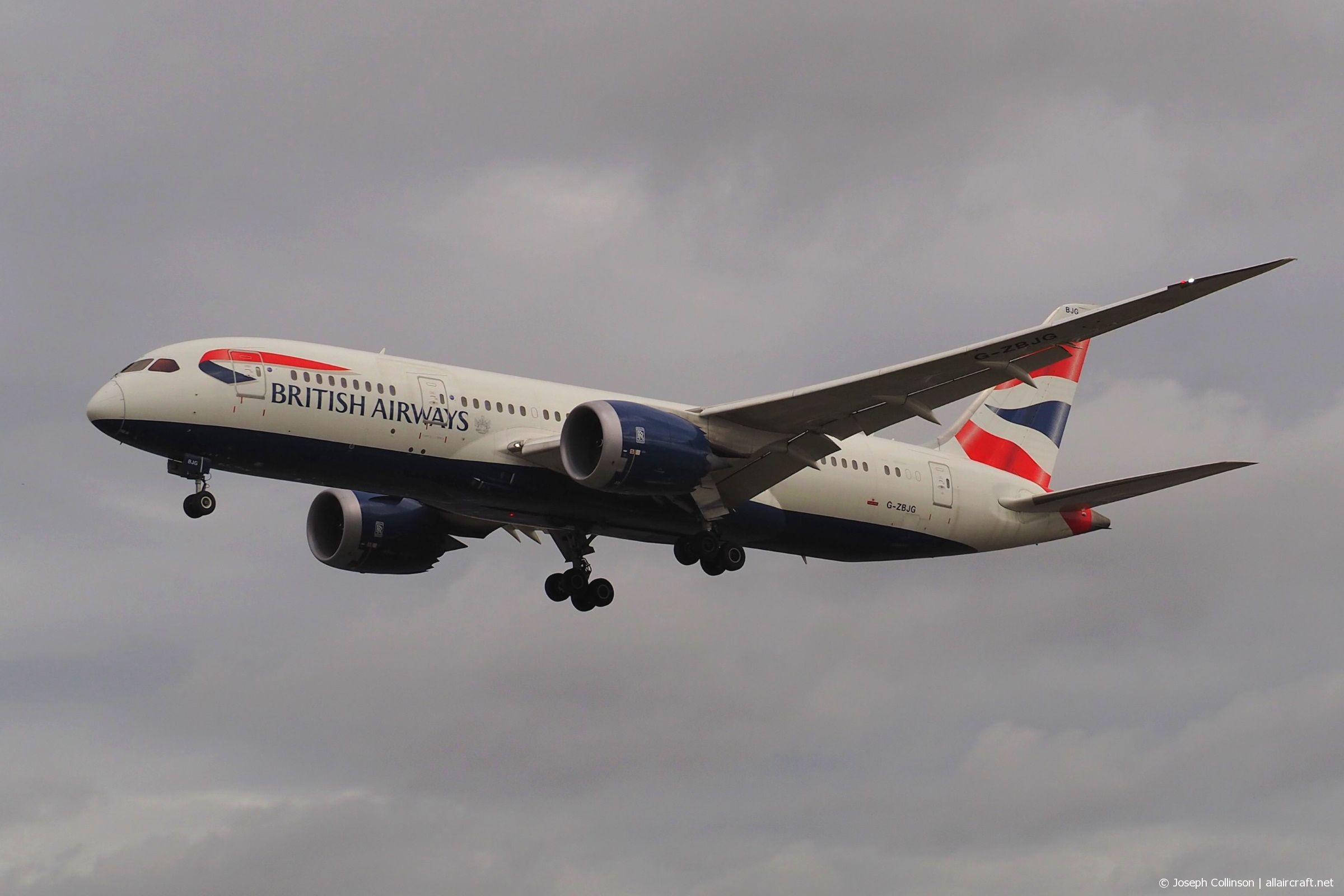 G-ZBJG (cn 38614) Boeing 787-8