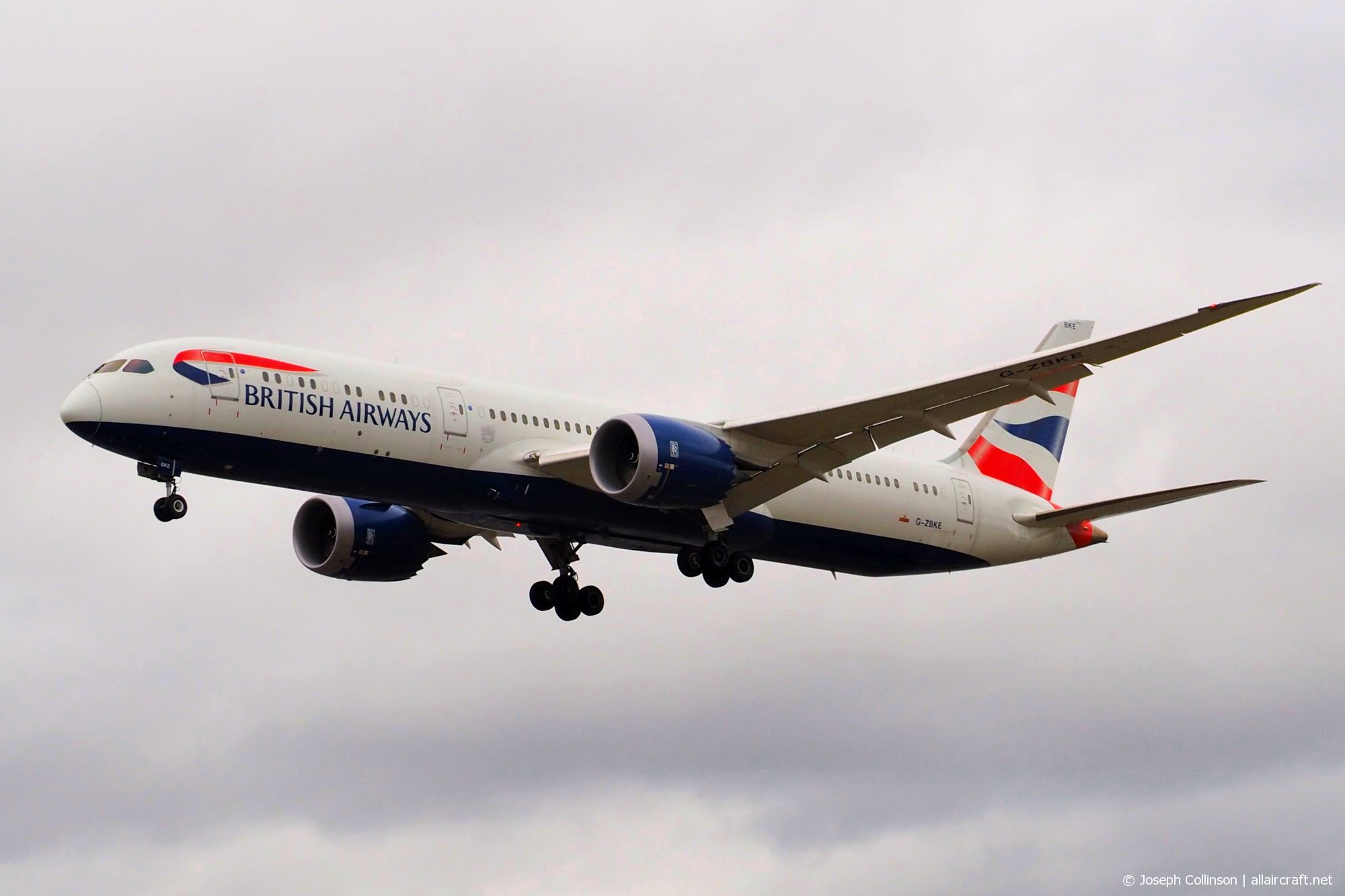G-ZBKE (cn 38620) Boeing 787-9