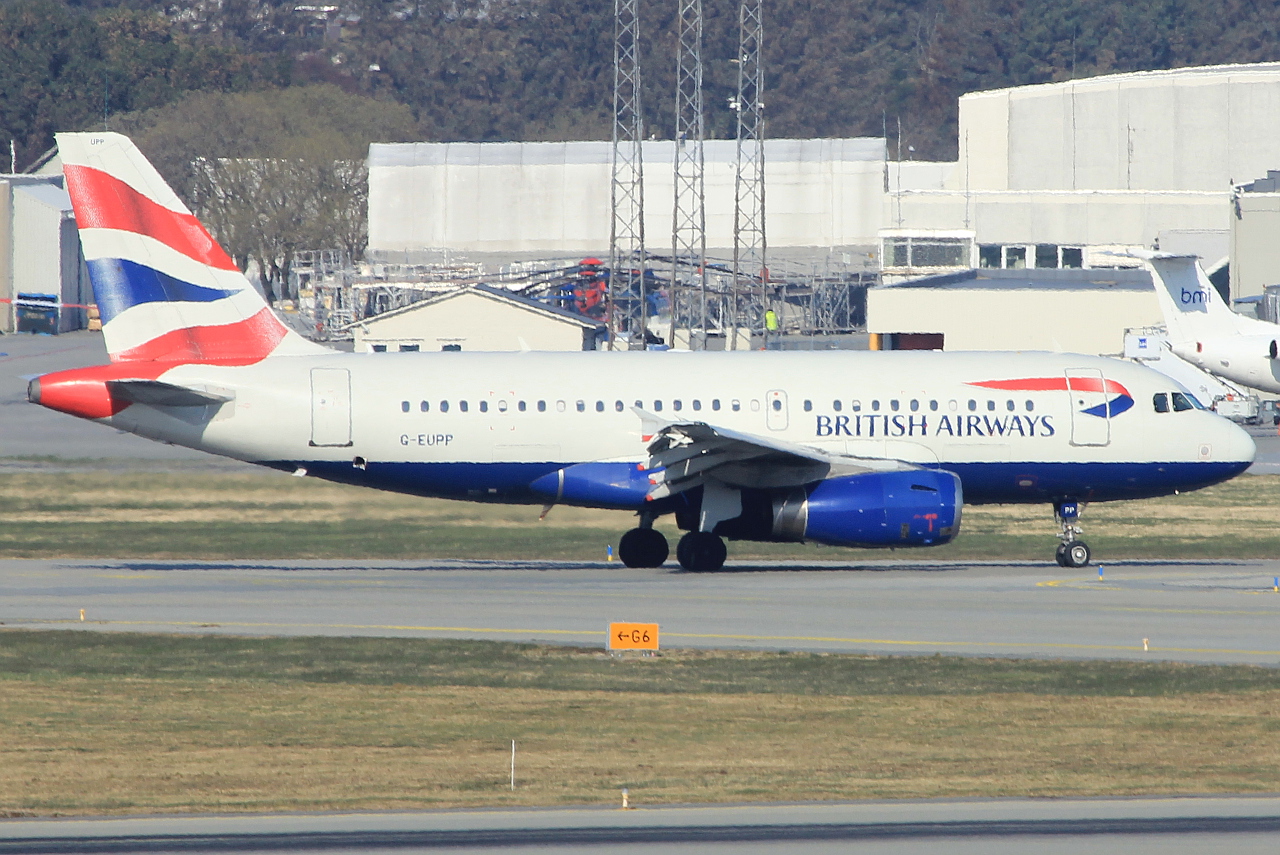 G-EUPP · Airbus A319-131 · (SVG / ENZV)