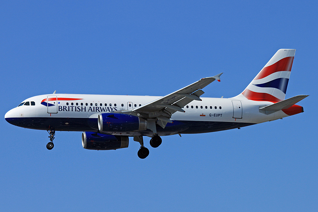 G-EUPT (1380) 2000 Airbus A319-131