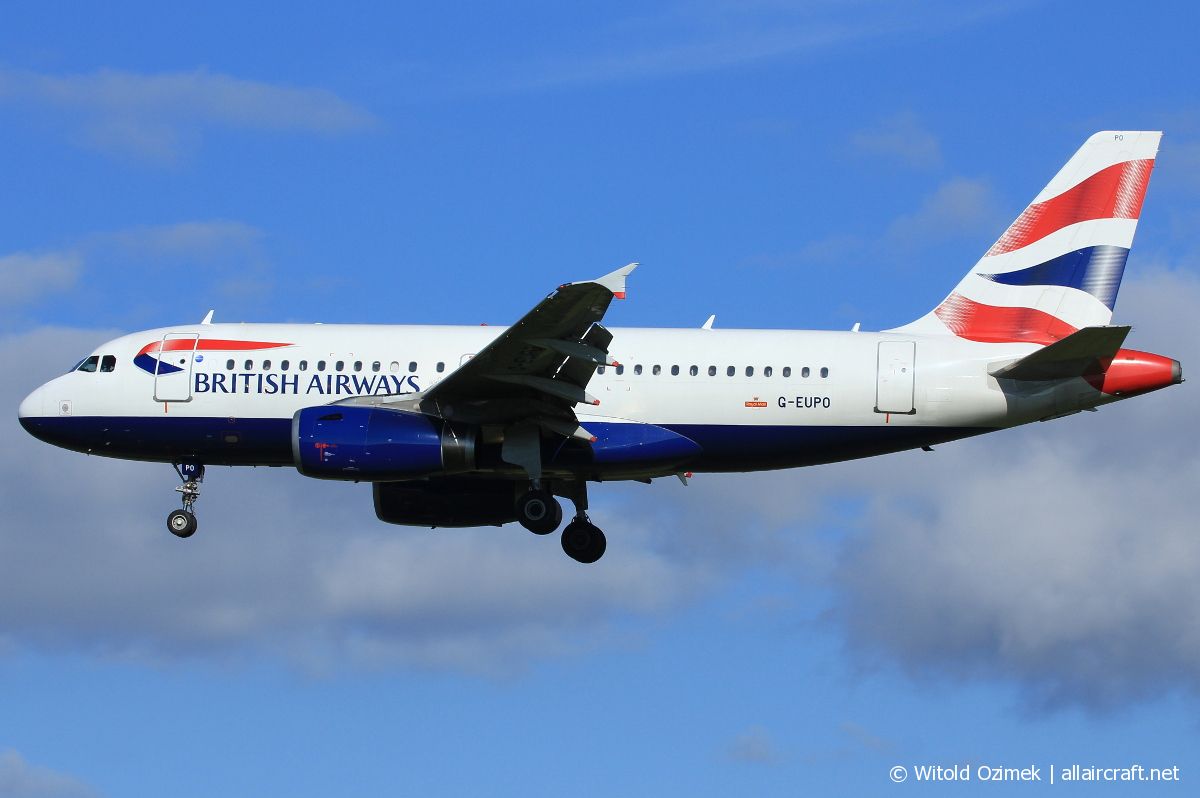 G-EUPO (1279) 2000 Airbus A319-131