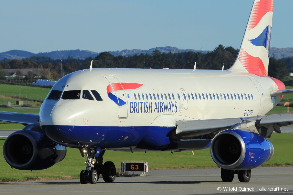 G-EUPF (1197) 2000 Airbus A319-131