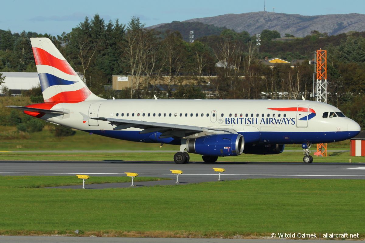 G-EUPF (1197) 2000 Airbus A319-131