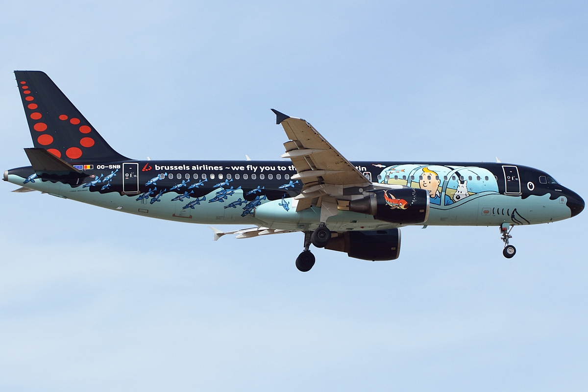 OO-SNB (cn 1493) Airbus A320-214