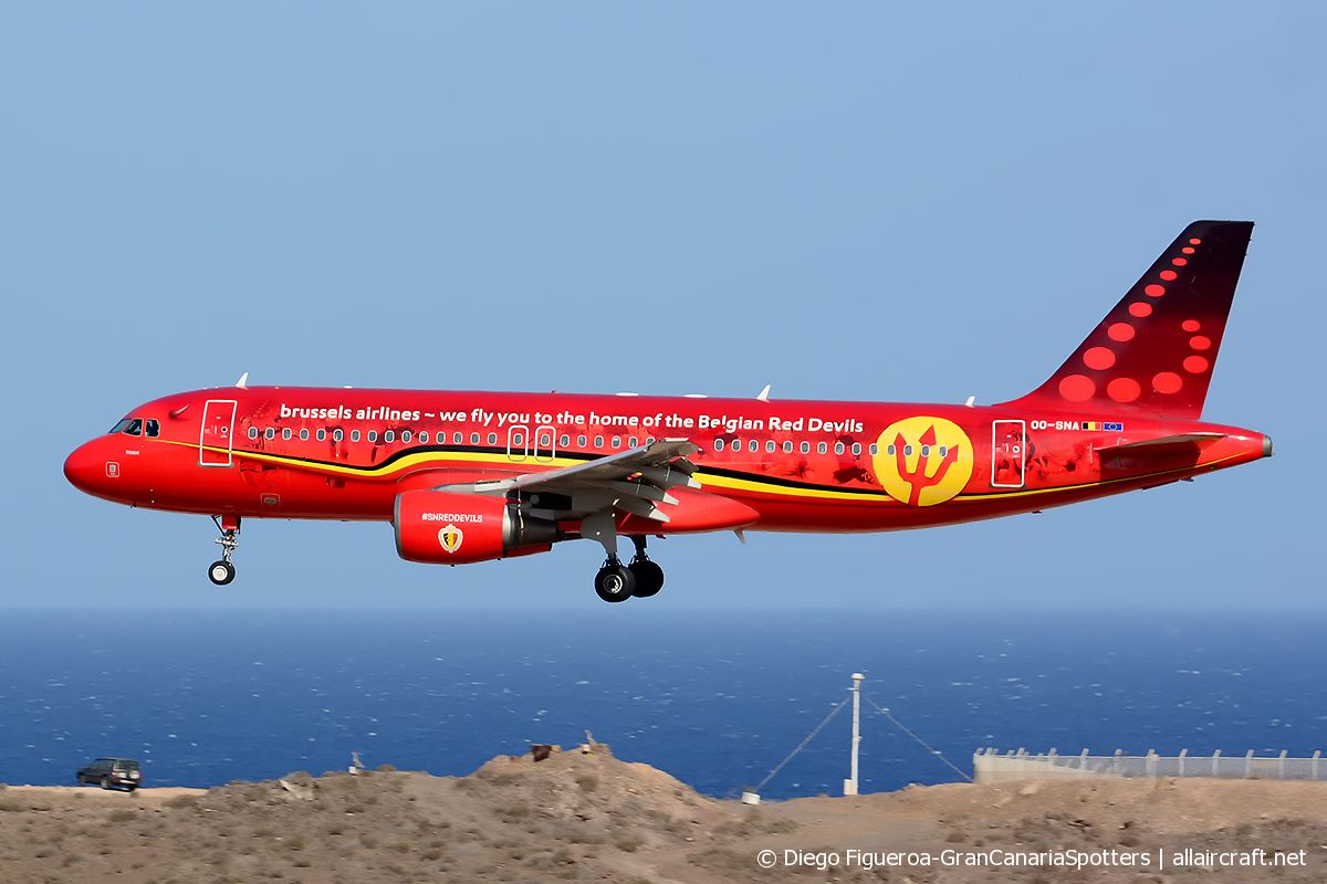 OO-SNA (cn 1441) Airbus A320-214