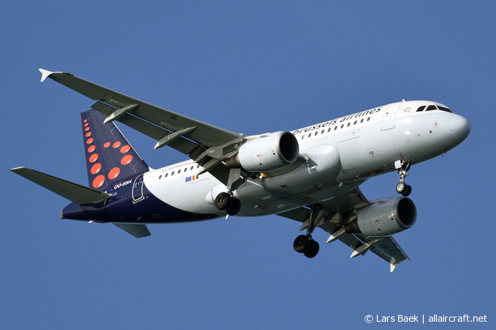 OO-SSA (2392) 2005 Airbus A319-111