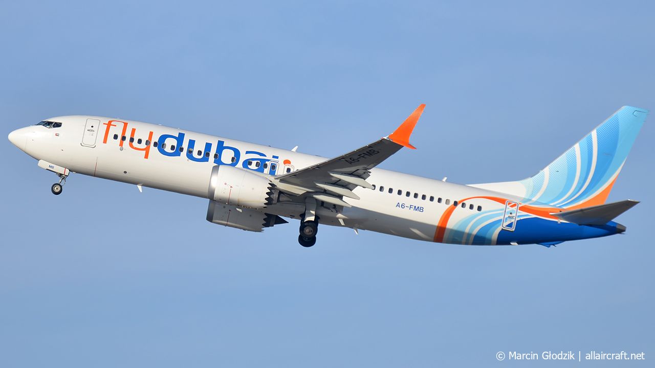 A6-FMB (60968) 2017 Boeing 737-8 MAX