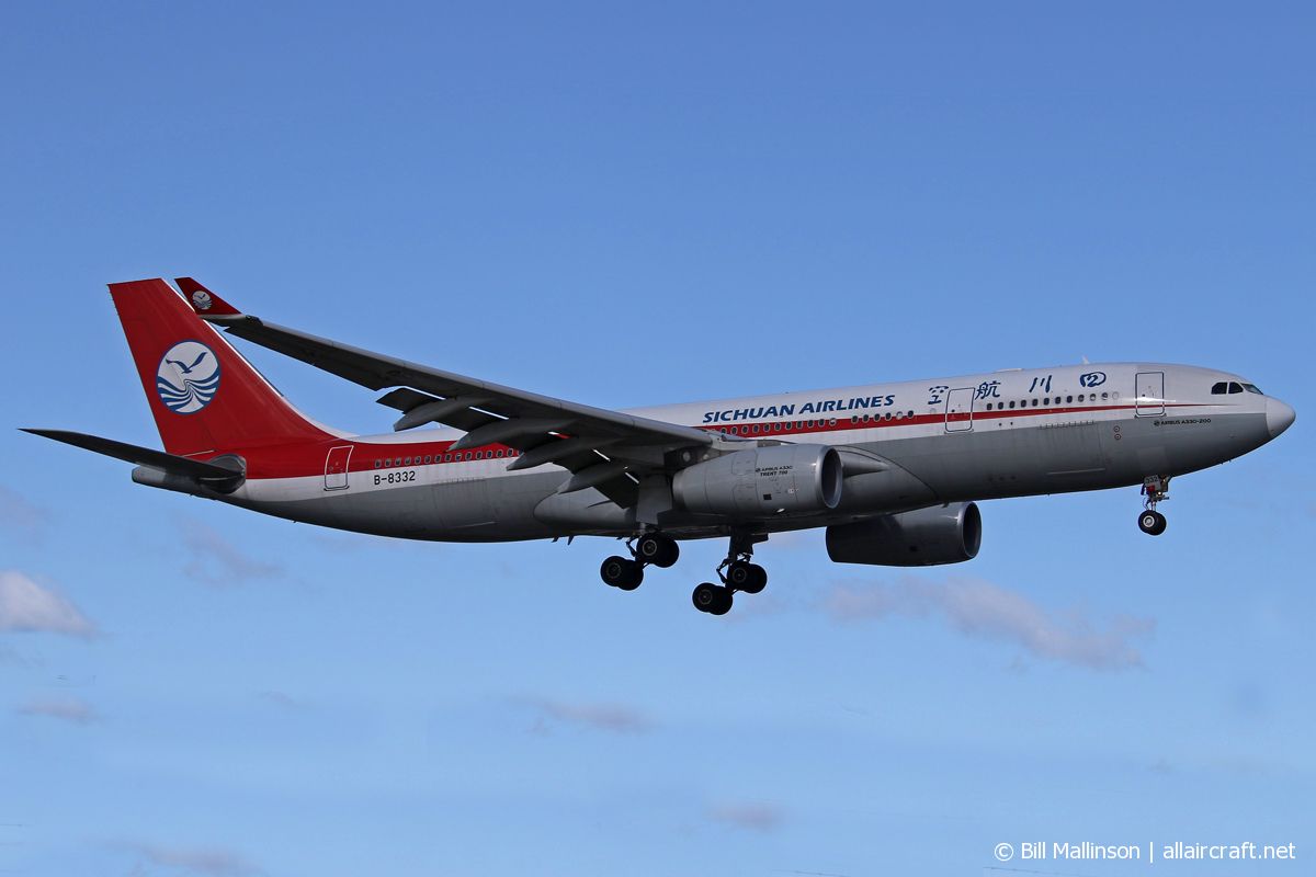 B-8332 (1662) 2015 Airbus A330-243