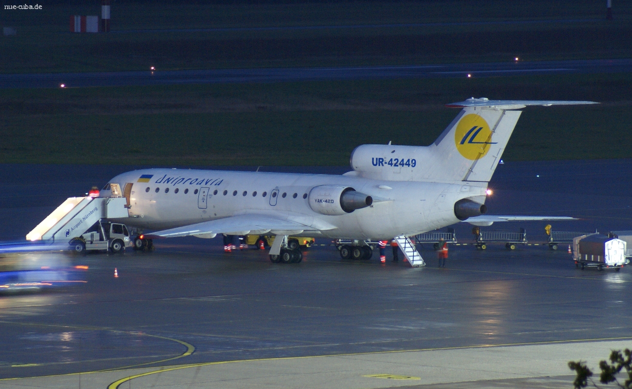 UR-42449 (1401018) Yakovlev Yak-42D
