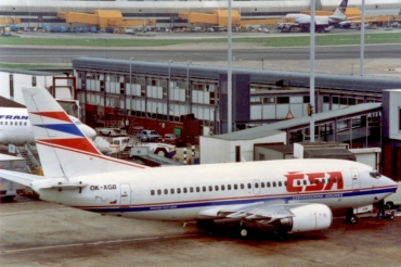 OK-XGB (26540) 1992 Boeing 737-55S