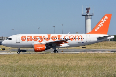 G-EZDK (3555) 2008 Airbus A319-111