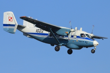 1022, (cn AJG001-01), PZL-Mielec M-28B1R Bryza 1R