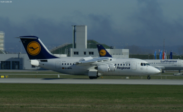 D-AVRL (E2285) 1996 British Aerospace Avro RJ85