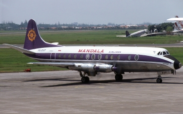 PK-RVP (414) 1959 Vickers Viscount 832