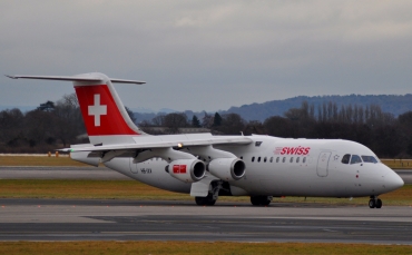 HB-IXV (E3274) 1995 British Aerospace Avro RJ100