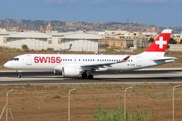 HB-JCM (55030) 2018 Bombardier CSeries CS300