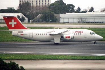 HB-IXK (E2235) 1993 British Aerospace Avro RJ85