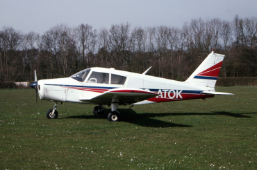 G-ATOK 28-21612 Piper PA-28-140 Cherokee