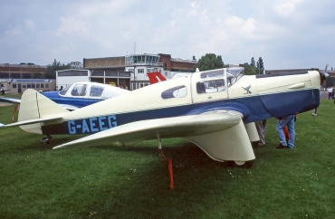 G-AEEG, (cn 216), Miles M-3A Falcon