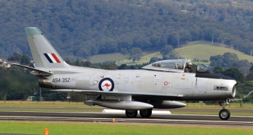 VH-SBR (cn CA27-92) CAC CA-27 Sabre Mk32