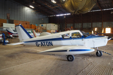G-ATON (28-21654) 1966 Piper PA-28-140 Cherokee