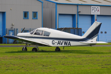 G-AVWA (28-23660) 1967 Piper PA-28-140 Cherokee