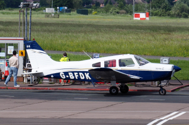 G-BFDK (28-7816010) 1977 Piper PA-28-161 Cherokee Warrior II
