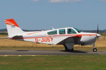 G-JUST (CE-1165) 1987 Beechcraft F33A Bonanza