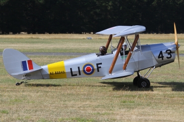 ZK-LIF, (cn TM43), Fisher R80 Tiger Moth