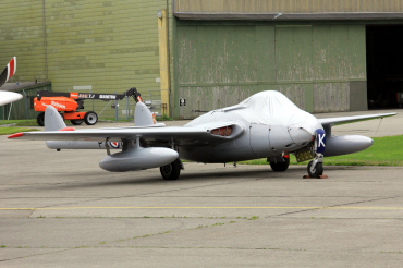 LN-DHY (705) 1952 DeHavilland Vampire FB.6