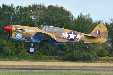 G-CGZP (19503) 1942 Curtiss P-40F Warhawk