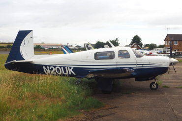 N20UK (22-1380) 1976 Mooney M20F Executive