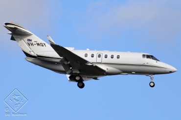VH-MQY, (cn 258807), Raytheon Hawker 850XP