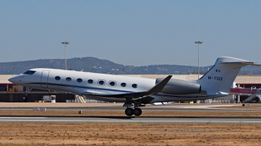 M-YSIX (6156) 2015 Gulfstream Aerospace G650ER