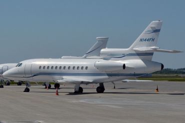 N144FH (189) 2001 Dassault Falcon 900C