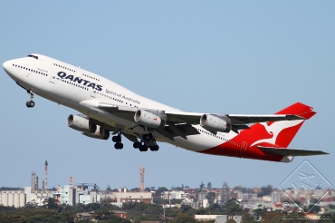 VH-OJM (25245) 1991 Boeing 747-438
